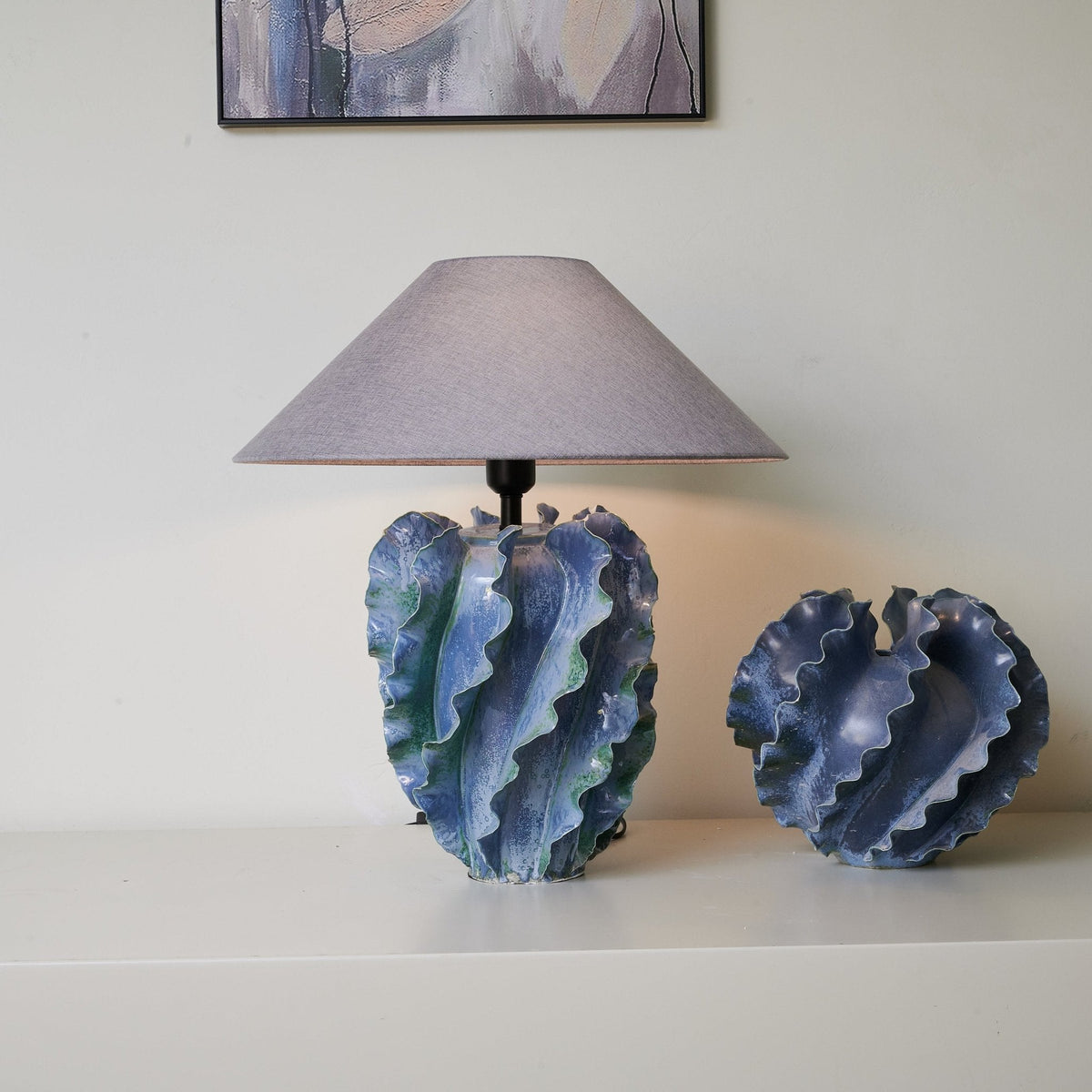 Azure Wave Table Lamp