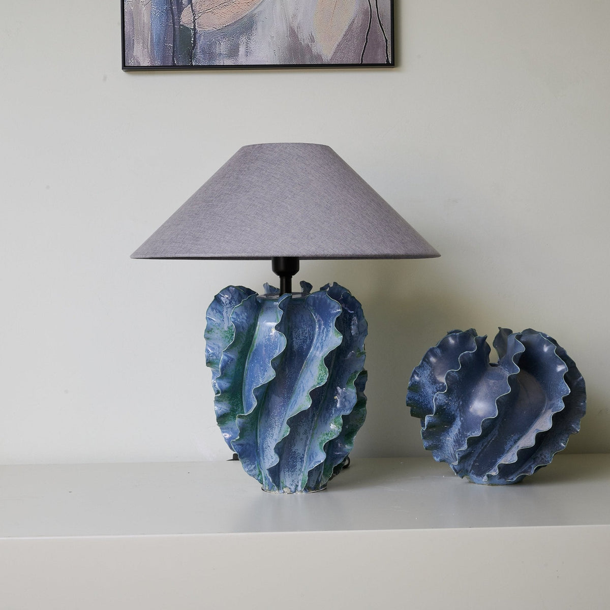 Azure Wave Table Lamp