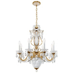 Bagatelle Chandelier, 11-Light, Heirloom Gold, Clear Heritage Crystal, 26.5"W (1248-22 13R6H)