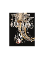 Bagatelle Chandelier, 11-Light, Heirloom Gold, Clear Heritage Crystal, 26.5"W (1248-22 13R6H)