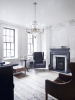 Bagatelle Chandelier, 11-Light, Heirloom Gold, Clear Heritage Crystal, 26.5"W (1248-22 13R6H)