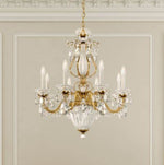Bagatelle Chandelier, 11-Light, Heirloom Gold, Clear Heritage Crystal, 26.5"W (1248-22 13R6H)