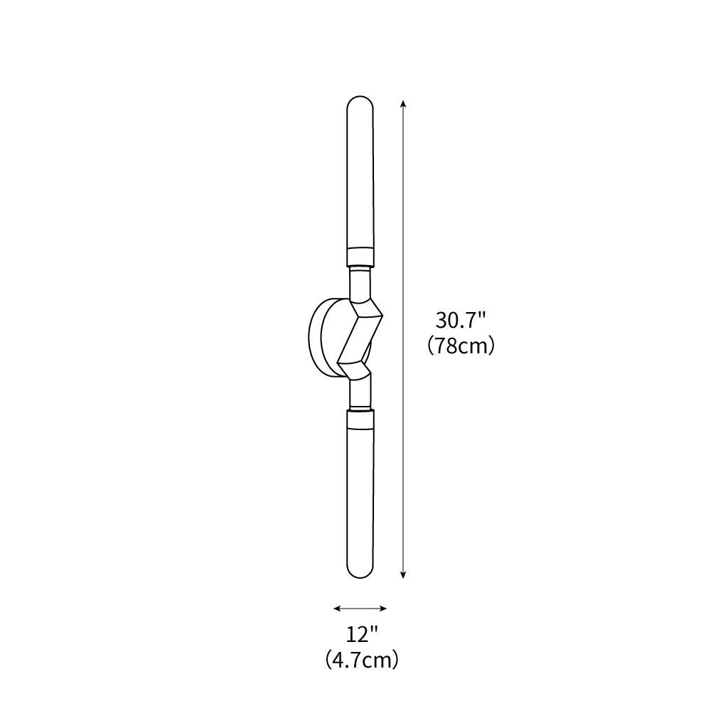 Baldassare Double Wall Lamp 4.7"