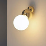 Ball Mounted Wall Light