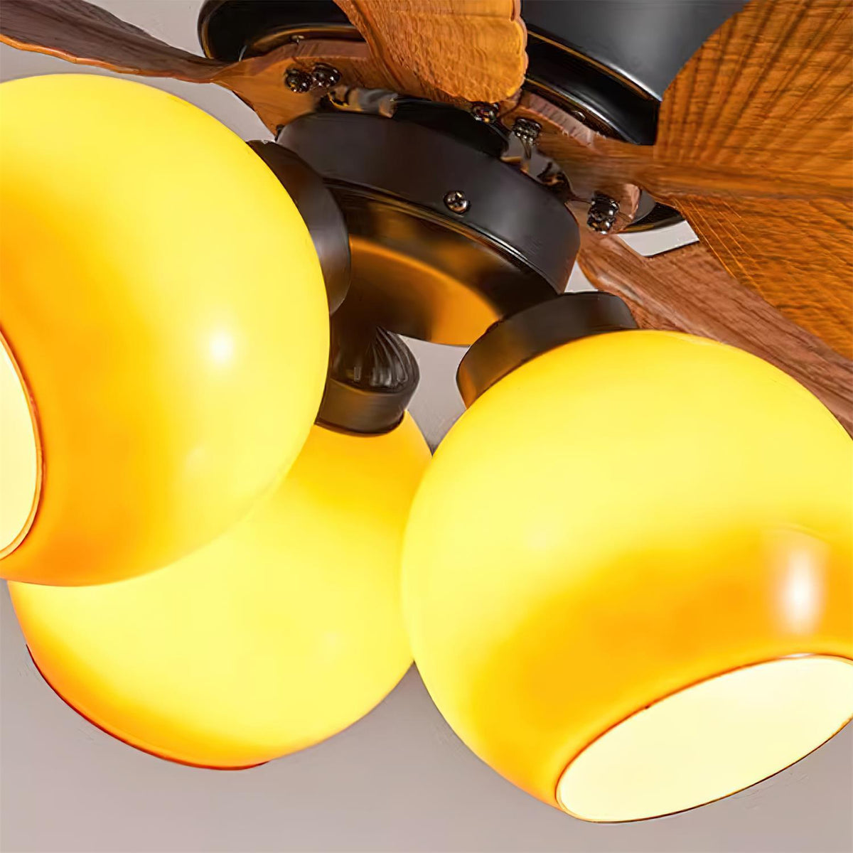 Banana Leaf Breeze Ceiling Fan Light