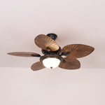 Banana Leaves Ceiling Fan Light