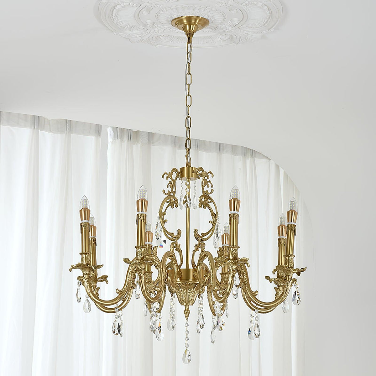 Barret Light Crystal Classic Traditional Chandelier