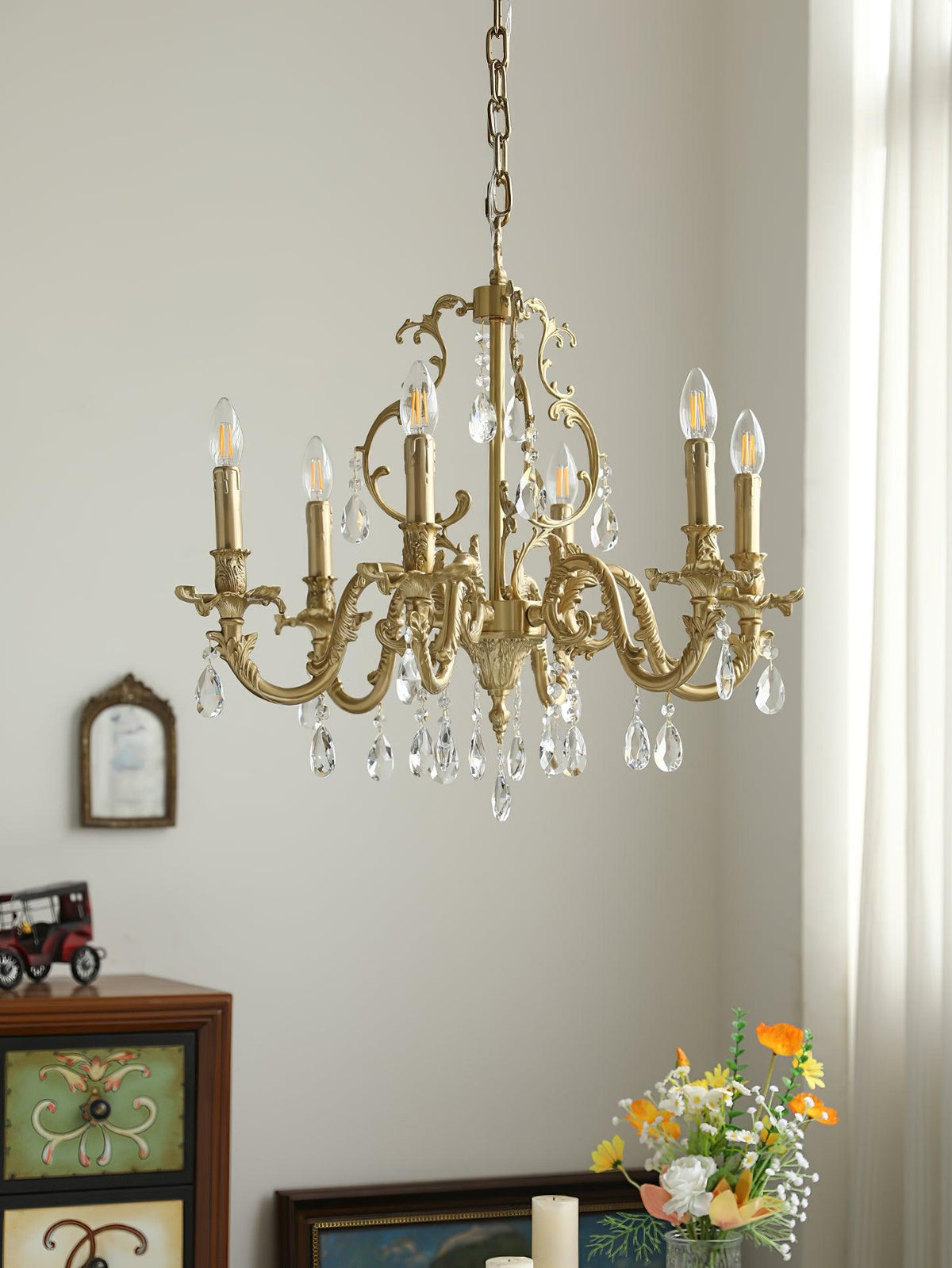 Barret Light Crystal Classic Traditional Chandelier