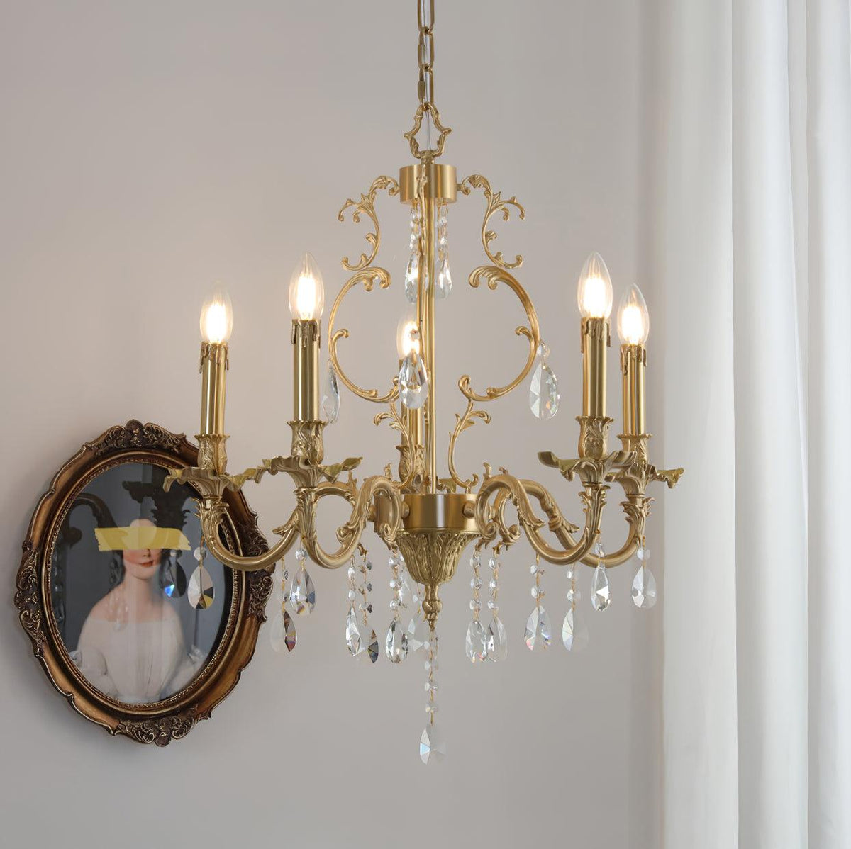 Barret Light Crystal Classic Traditional Chandelier