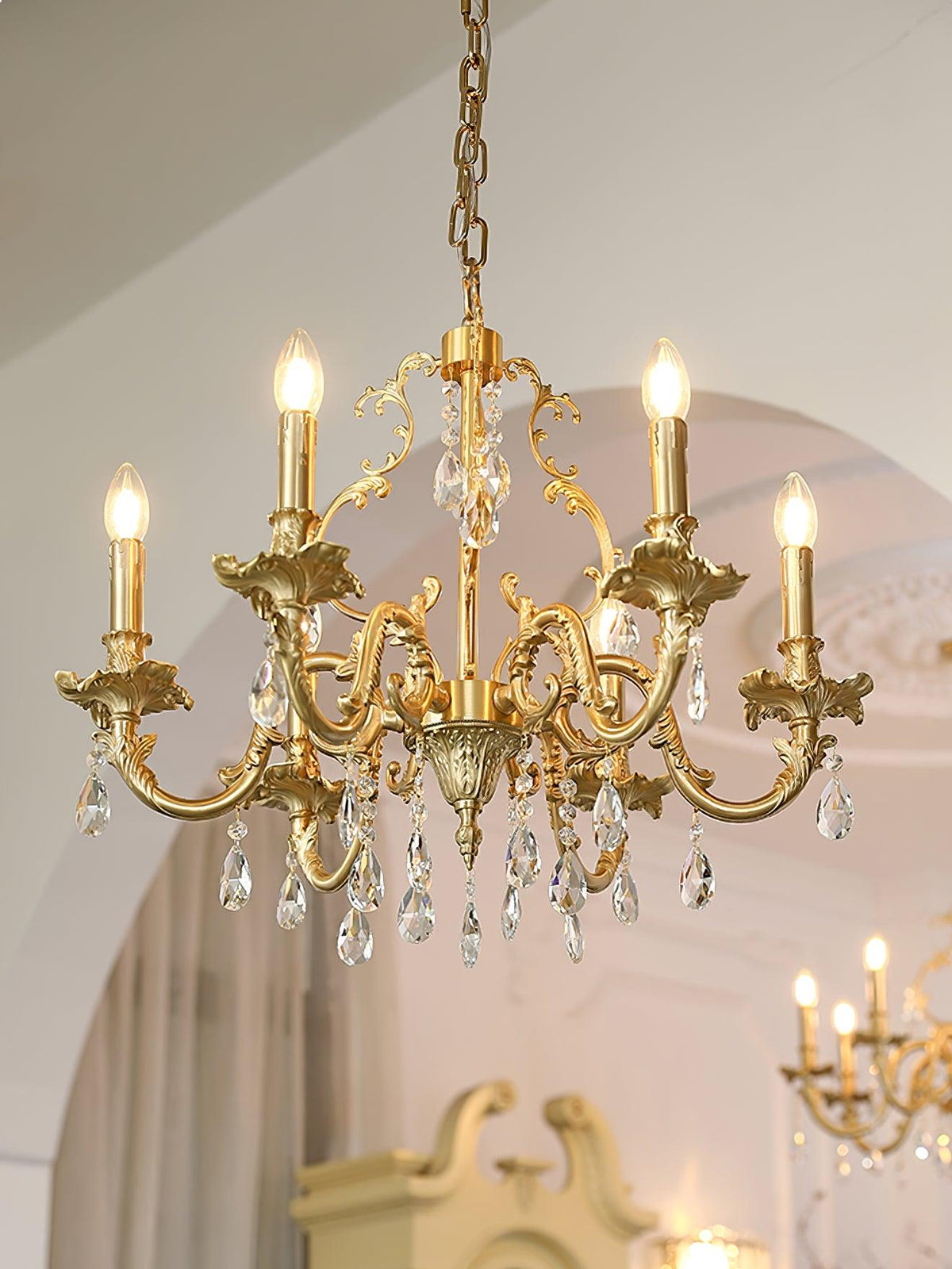 Barret Light Crystal Classic Traditional Chandelier