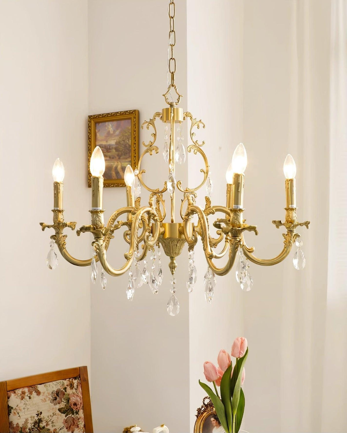 Barret Light Crystal Classic Traditional Chandelier