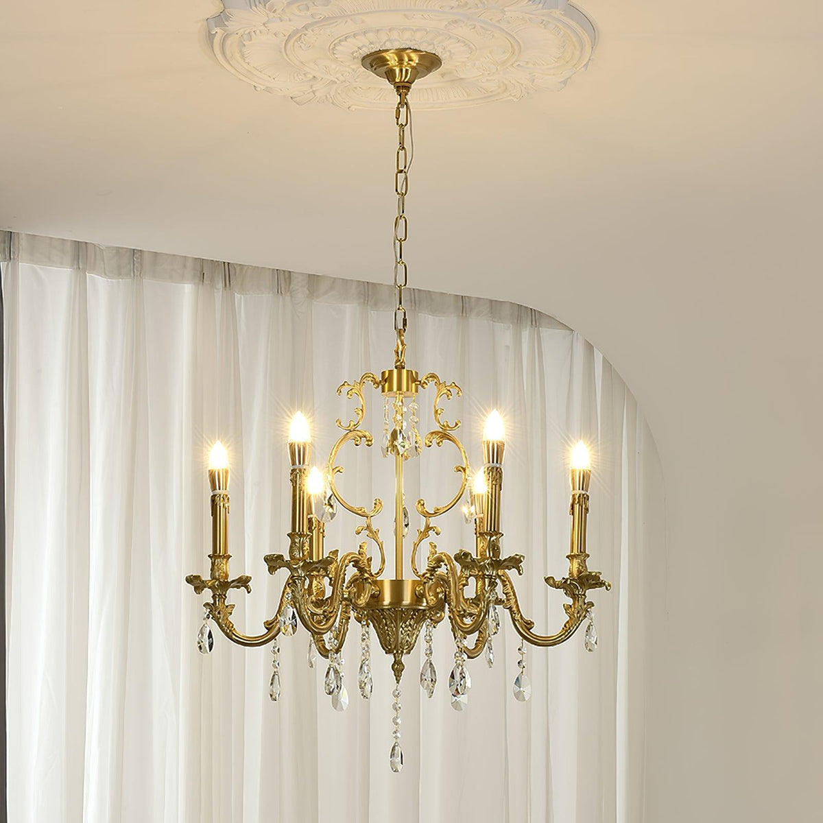 Barret Light Crystal Classic Traditional Chandelier