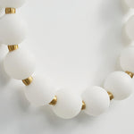 Bead Cascade Loop Wall Lamp