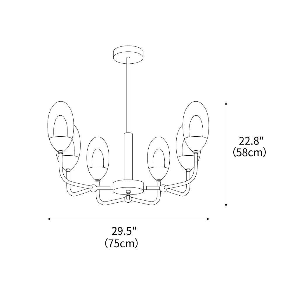 Beam Genie Chandelier