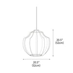 Beau Mesh Pendant Light