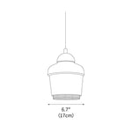 Bell Shadow Pendant Lamp