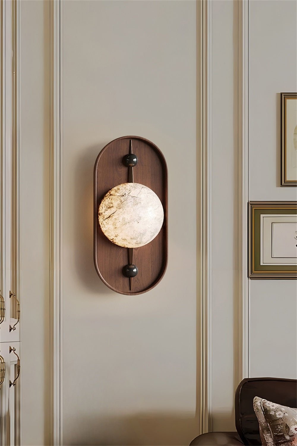 Bezel Plug-in Wall Lamp