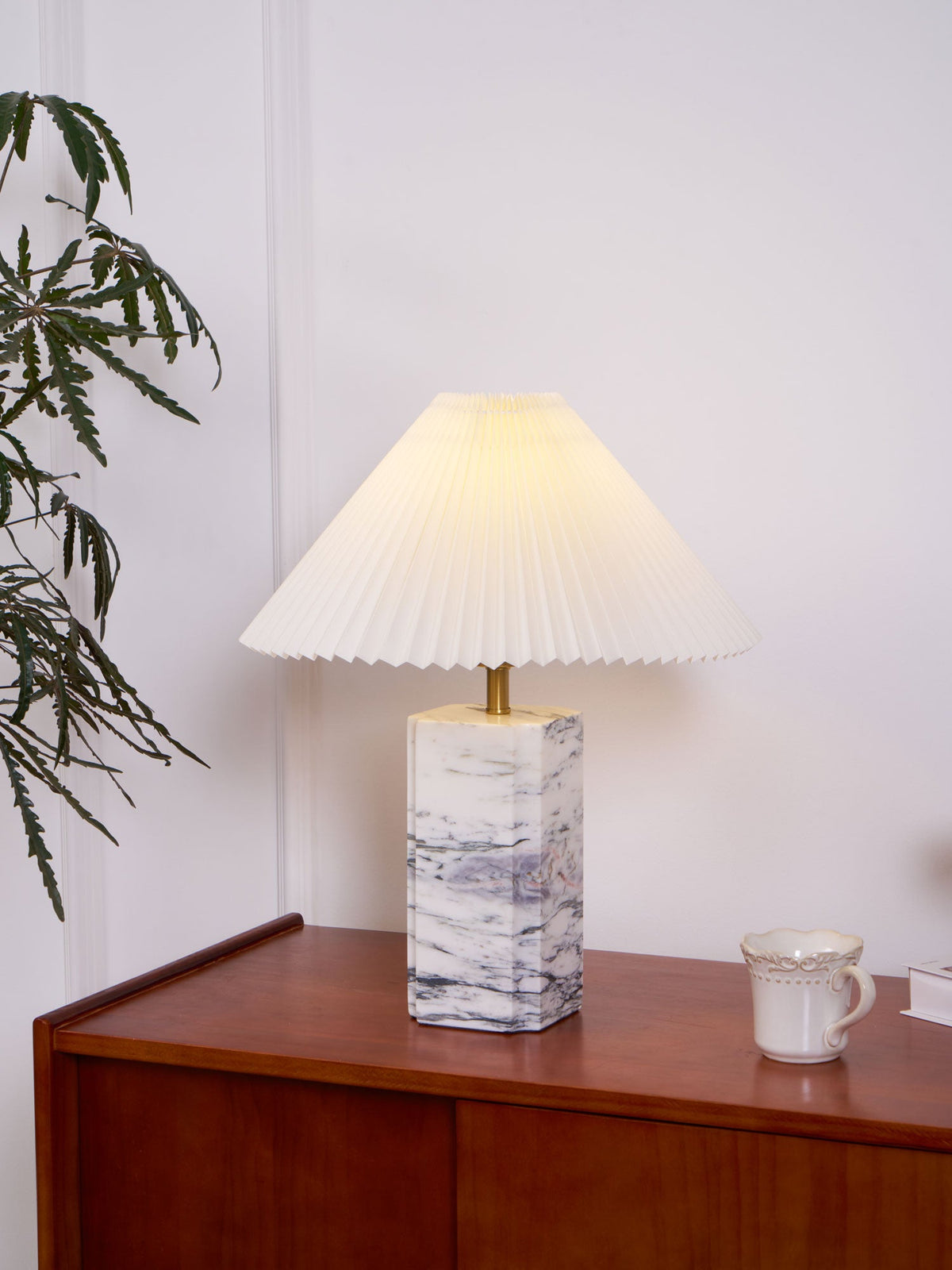 Bianca Marble Table Lamp