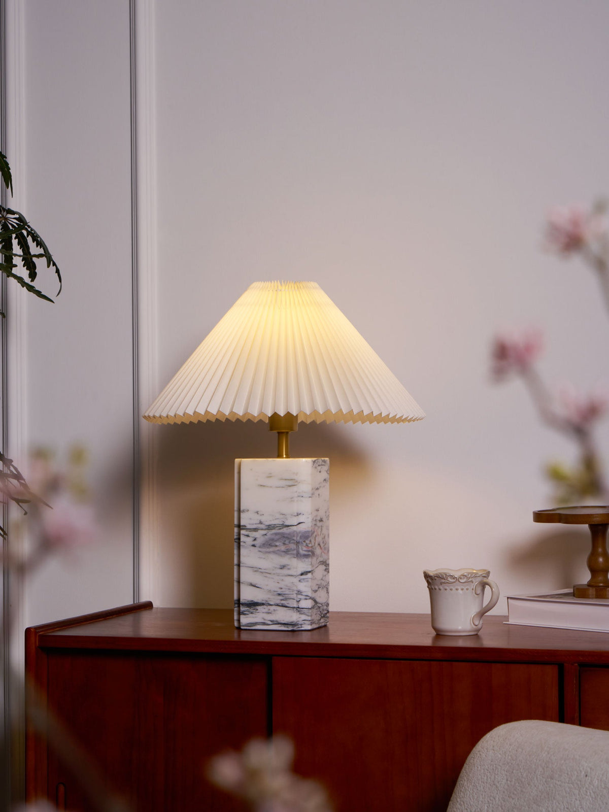 Bianca Marble Table Lamp
