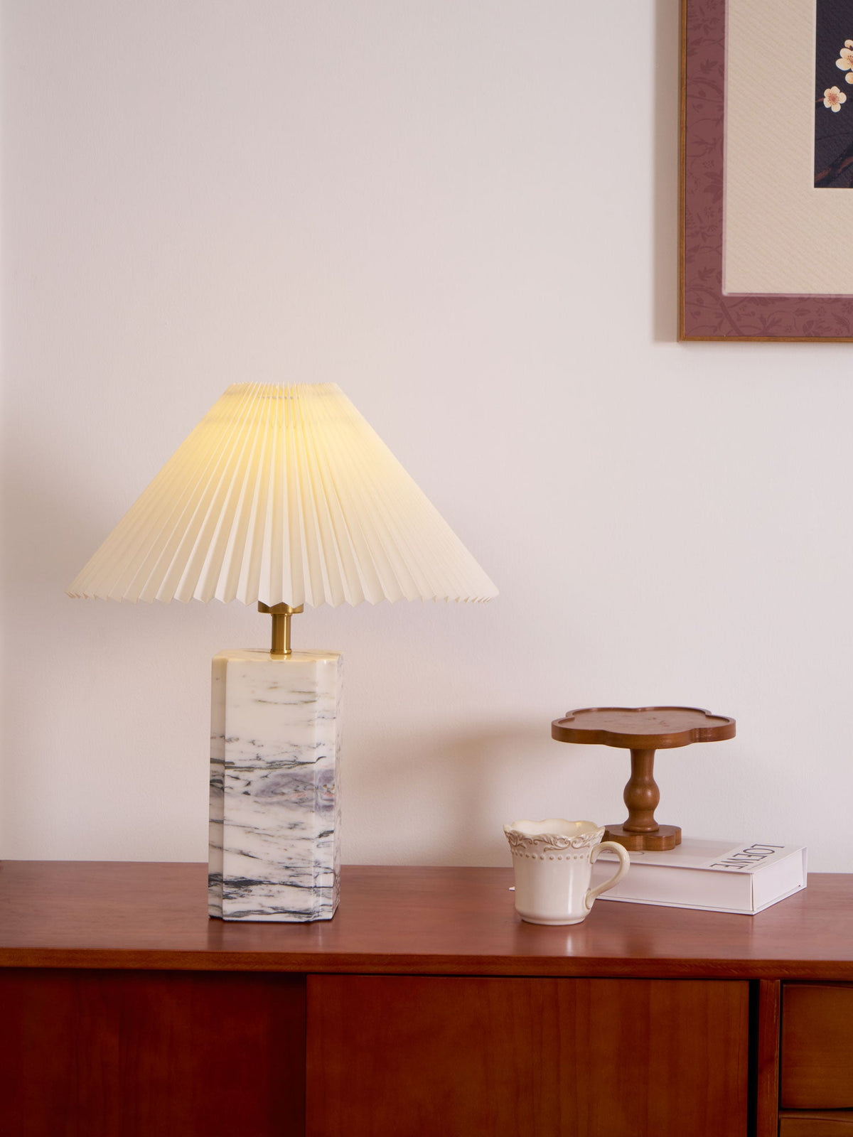Bianca Marble Table Lamp