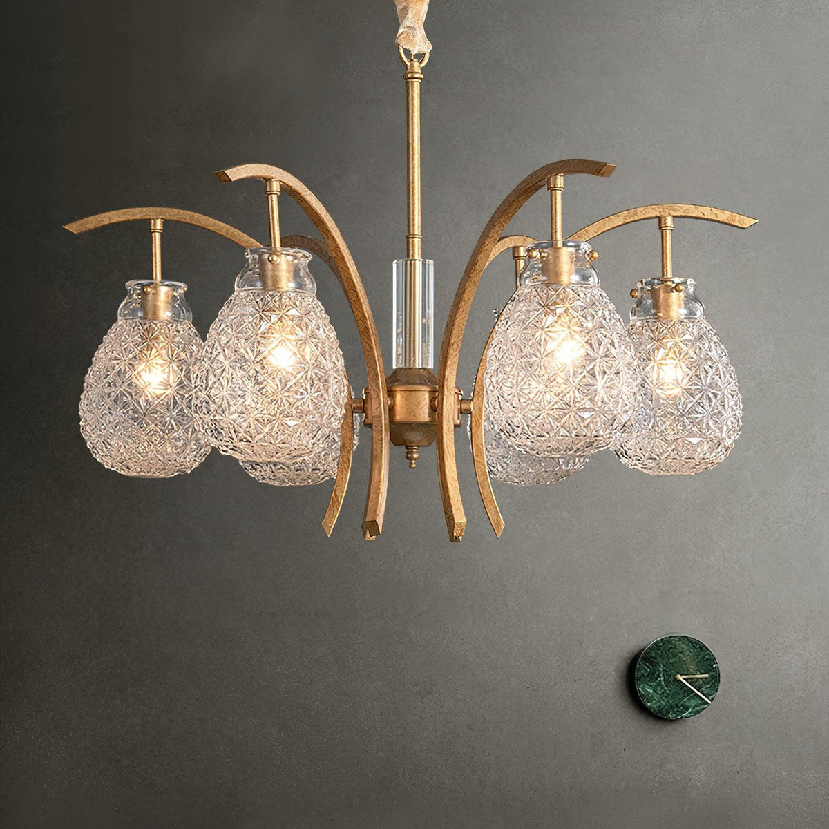 Big Flower Bag Chandelier 25.2"