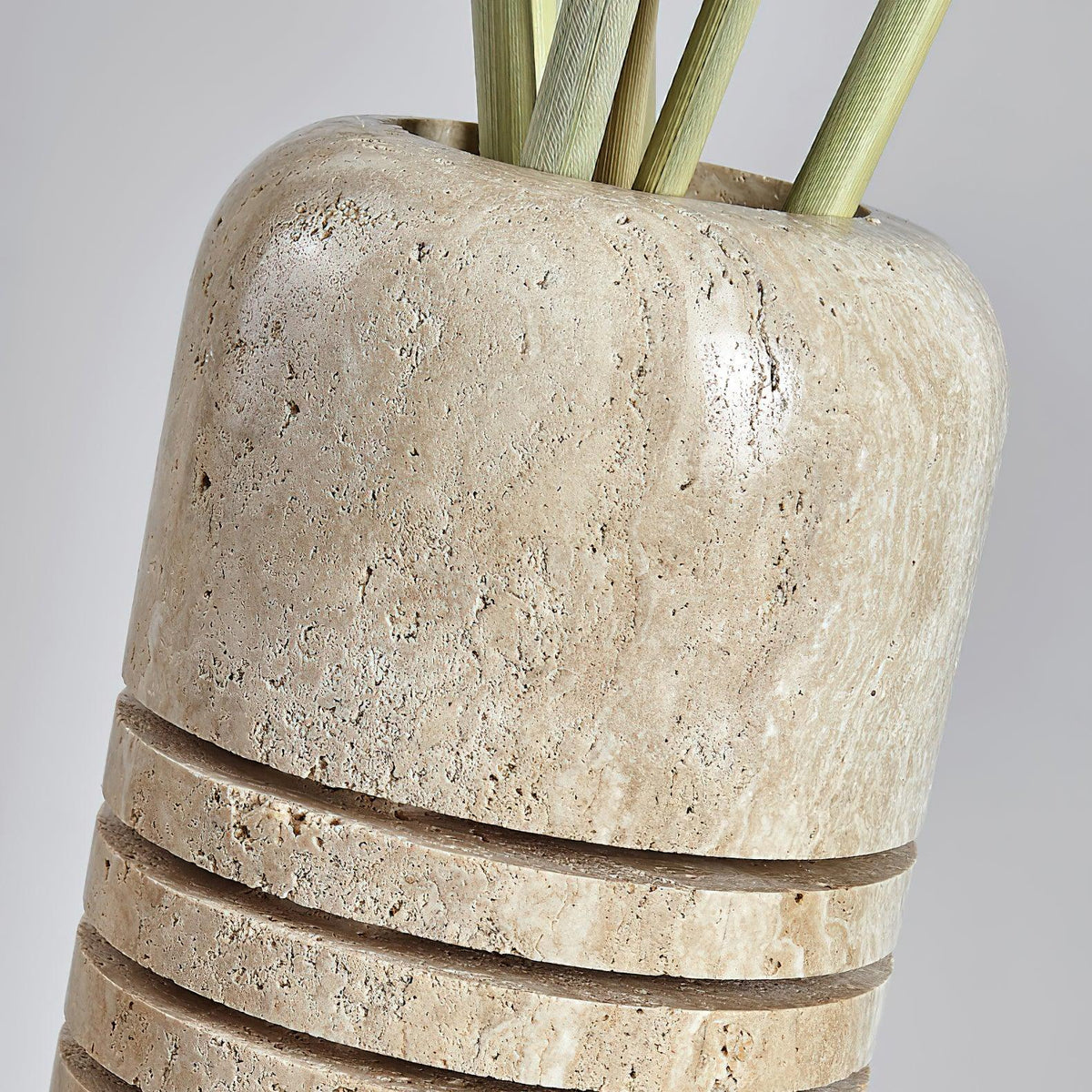 Big Stone Bucket Floor Lamp 6.9"