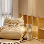 Big Stone Bucket Floor Lamp 6.9"