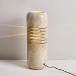 Big Stone Bucket Floor Lamp 6.9"