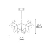 Black Firefly LED Chandelier