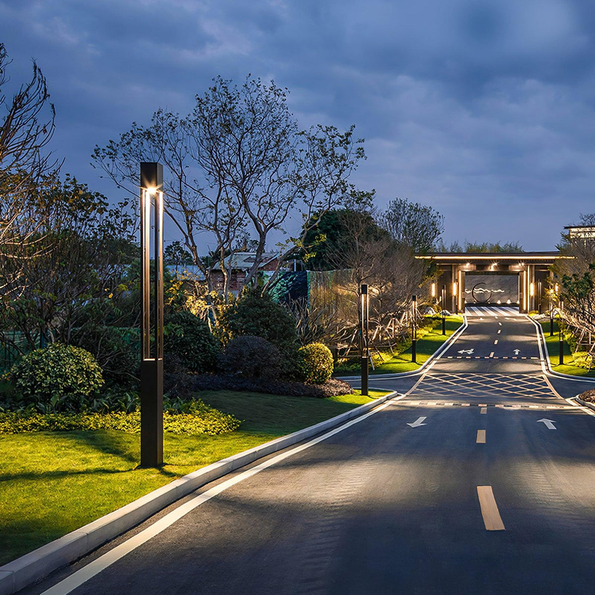 Pole Outdoor Post Garden Light