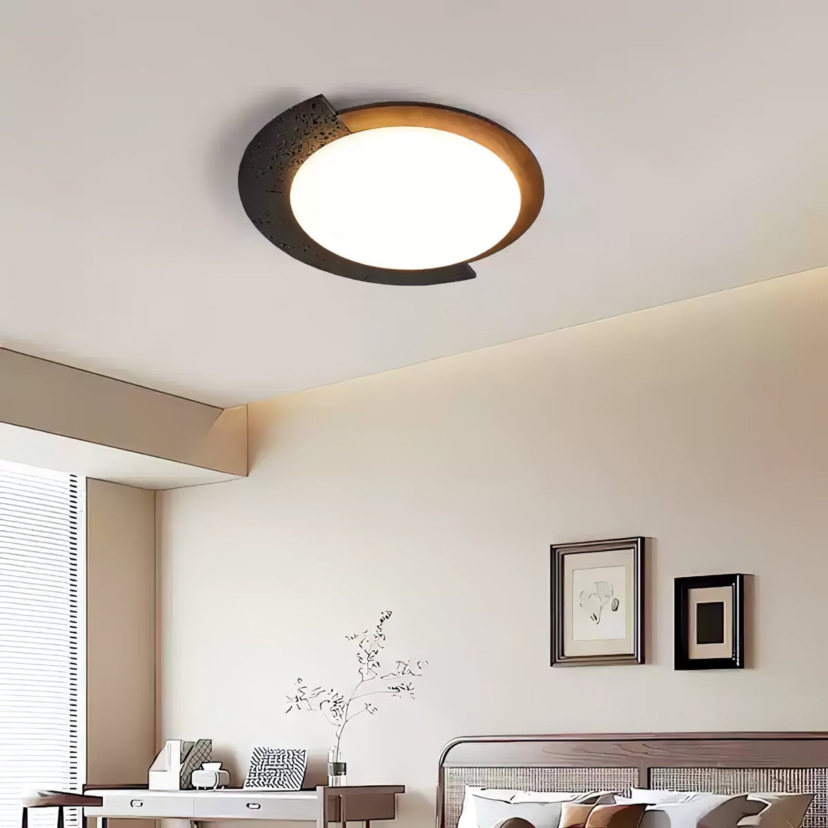 Blackhole Stone Ceiling Light