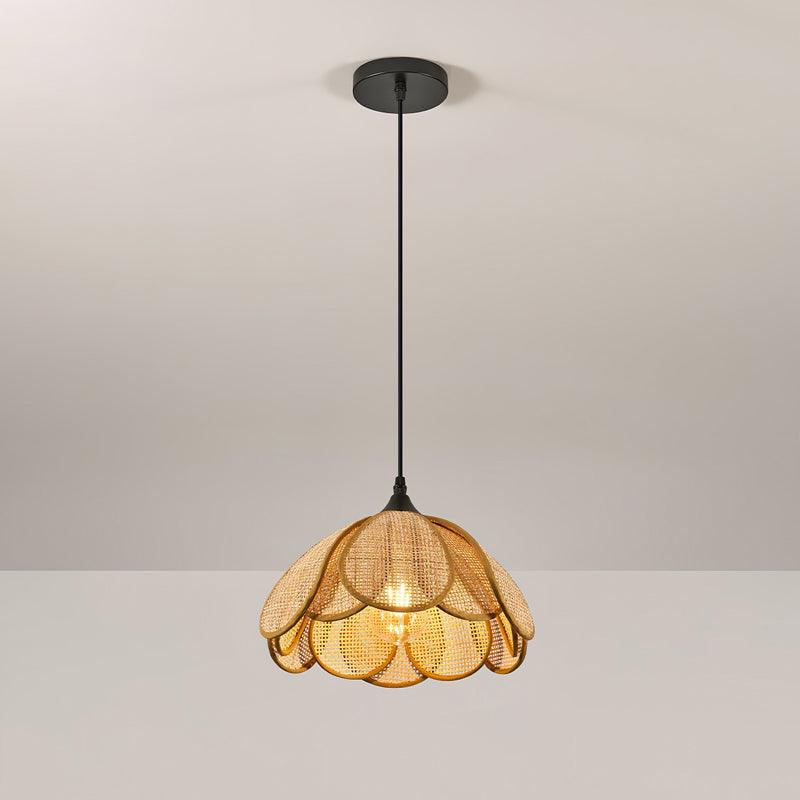 Bloom Rattan Pendant Lamp