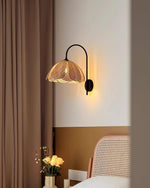 Bloom Rattan Wall Lamp 15.7"