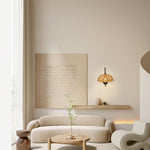 Bloom Rattan Wall Lamp 15.7"