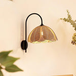 Bloom Rattan Wall Lamp 15.7"