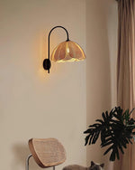 Bloom Rattan Wall Lamp 15.7"