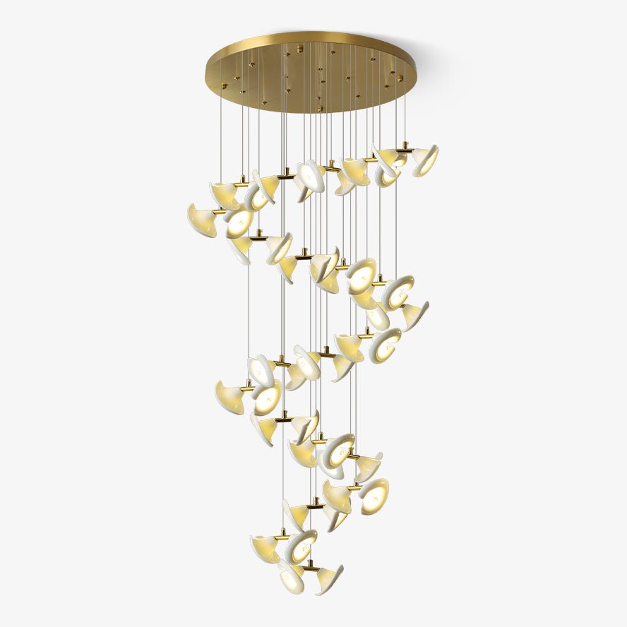Blossom Double Horn Chandelier