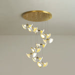 Blossom Double Horn Chandelier
