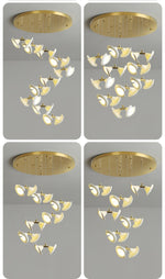 Blossom Double Horn Chandelier