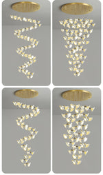 Blossom Double Horn Chandelier