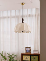 Blossom Fabric Swag Pendant Light