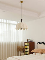 Blossom Fabric Swag Pendant Light