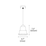 Boulder Pendant Light 6.7"