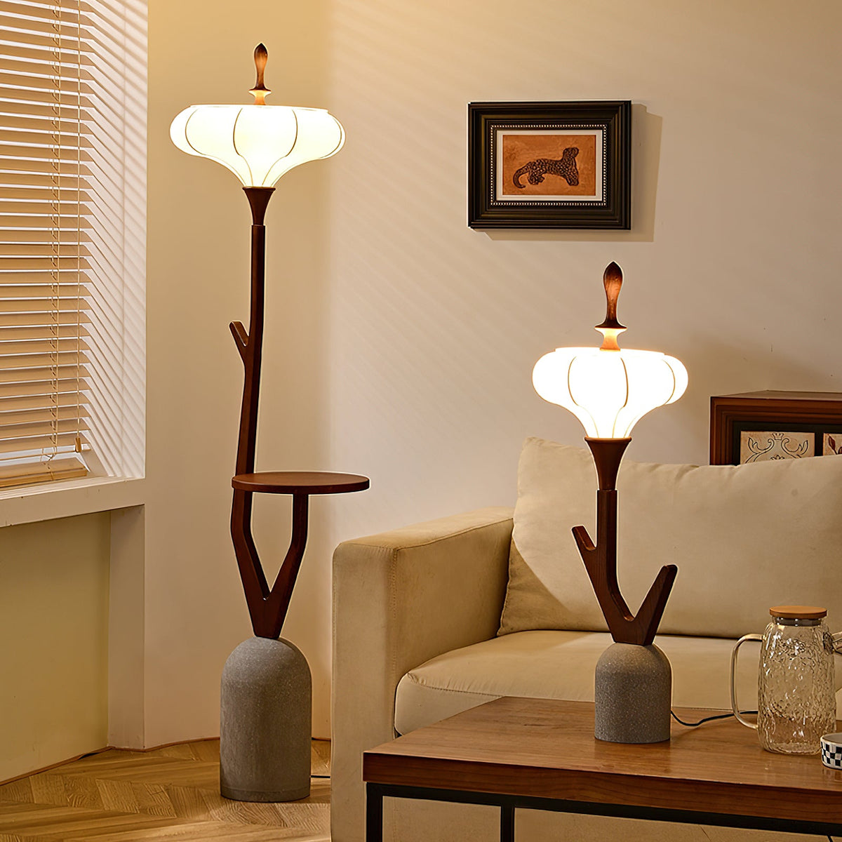 Branche Lantern Floor Lamp