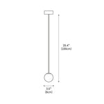 Brass Architectural Collection Pendant Lamp