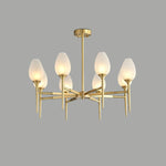 Brass Blossom Chandelier