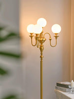 Brass Candelabra Floor Lamp 19.7"