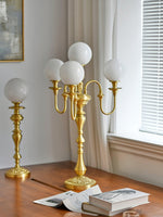 Brass Candelabra Table Lamp
