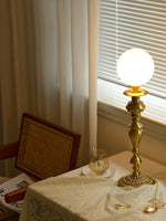 Brass Candelabra Table Lamp