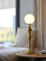 Brass Candelabra Table Lamp